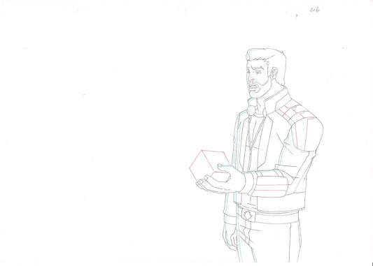 Wolverine and the X-Men Production Animation Cel Drawing Marvel 2009 B19