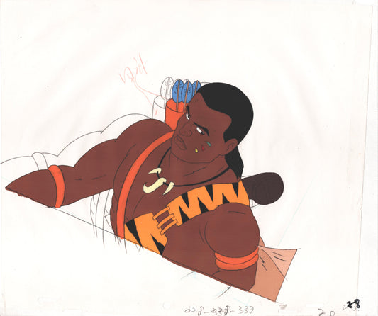 Conan The Adventurer Cartoon Production Animation Cel Sunbow Howard 1992-93 D-z8