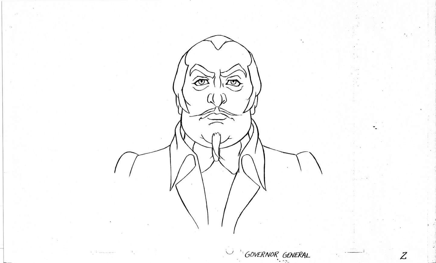 Zorro Production Model Sheet Copy Lot of 42 pages 1981 Cartoon Filmation 4