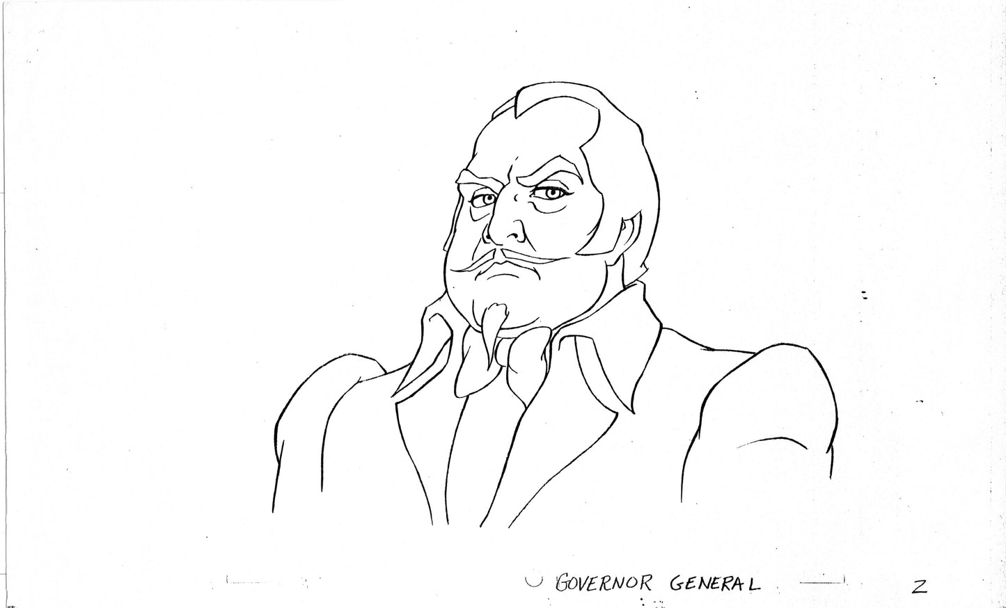 Zorro Production Model Sheet Copy Lot of 42 pages 1981 Cartoon Filmation 4