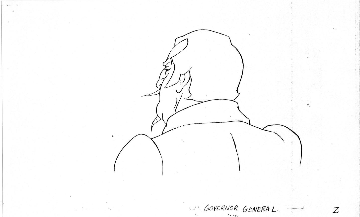 Zorro Production Model Sheet Copy Lot of 42 pages 1981 Cartoon Filmation 4