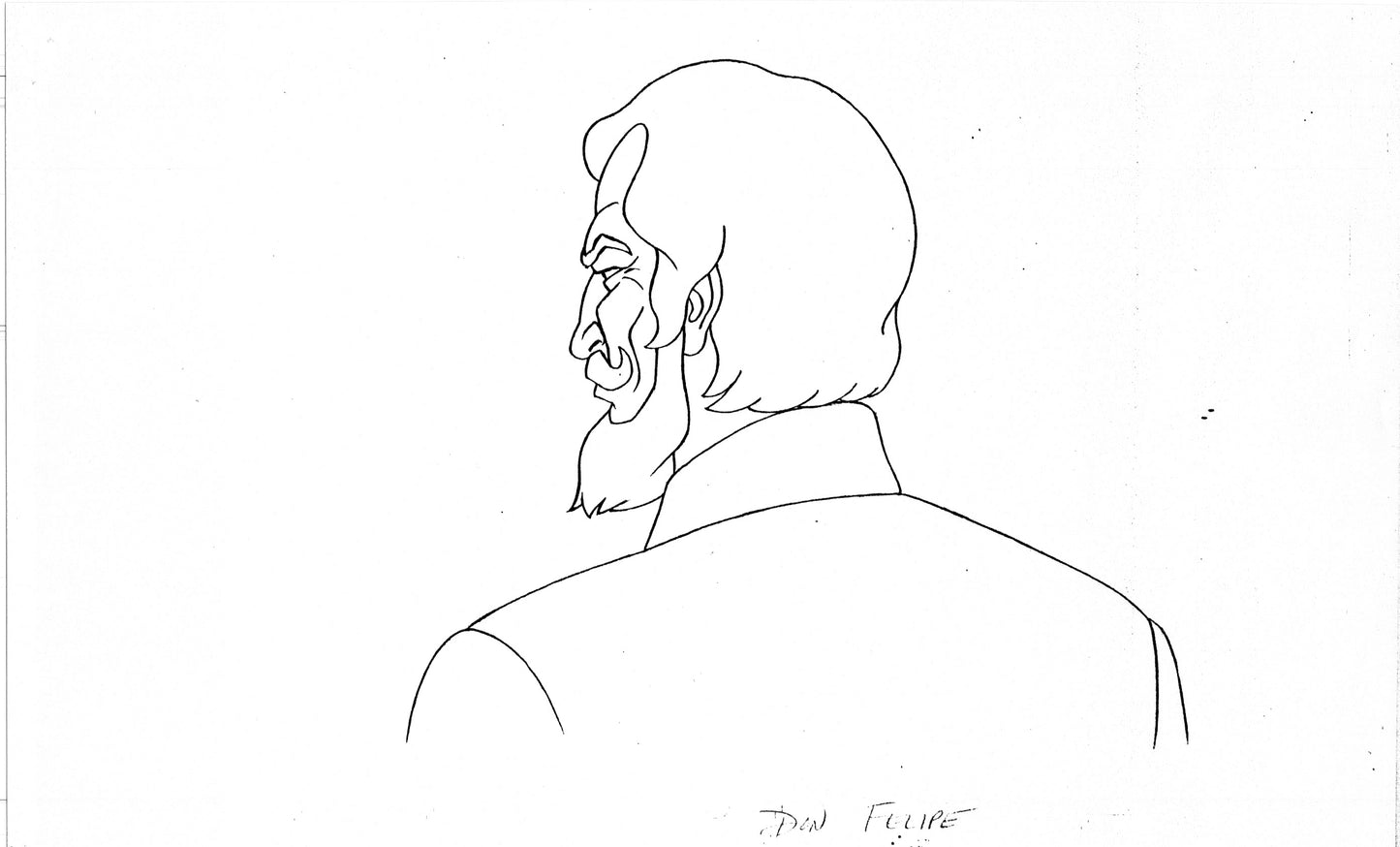 Zorro Production Model Sheet Copy Lot of 42 pages 1981 Cartoon Filmation 4