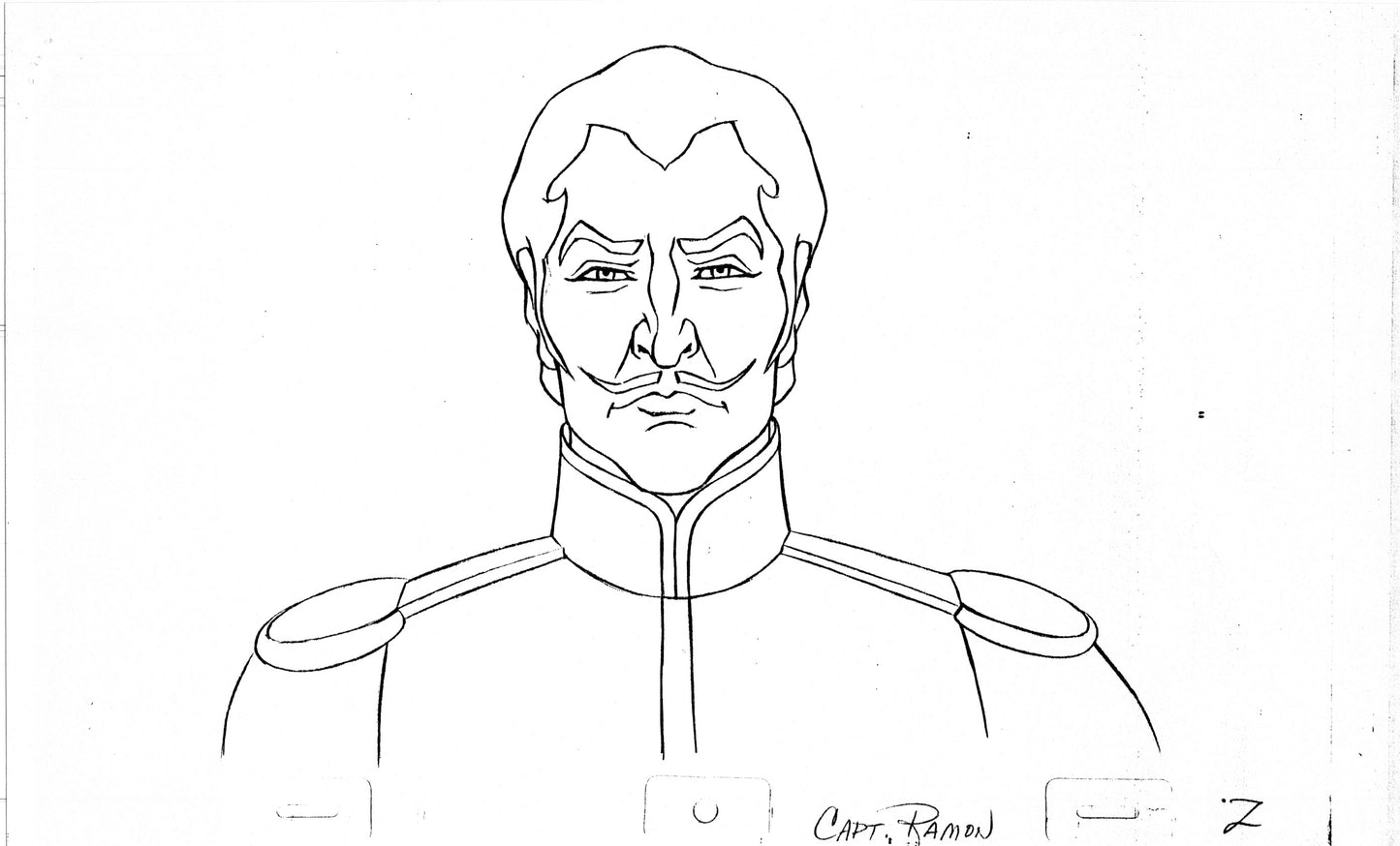 Zorro Production Model Sheet Copy Lot of 42 pages 1981 Cartoon Filmation 4