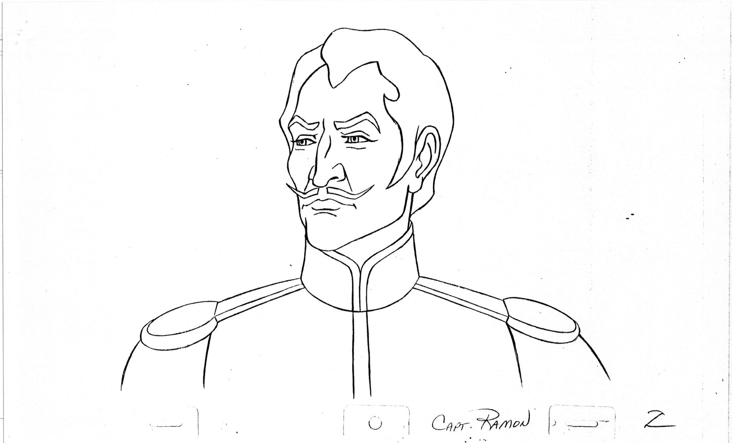 Zorro Production Model Sheet Copy Lot of 42 pages 1981 Cartoon Filmation 4