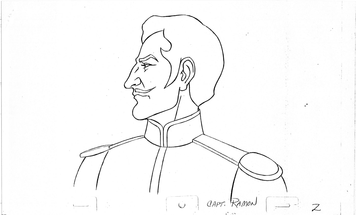 Zorro Production Model Sheet Copy Lot of 42 pages 1981 Cartoon Filmation 4