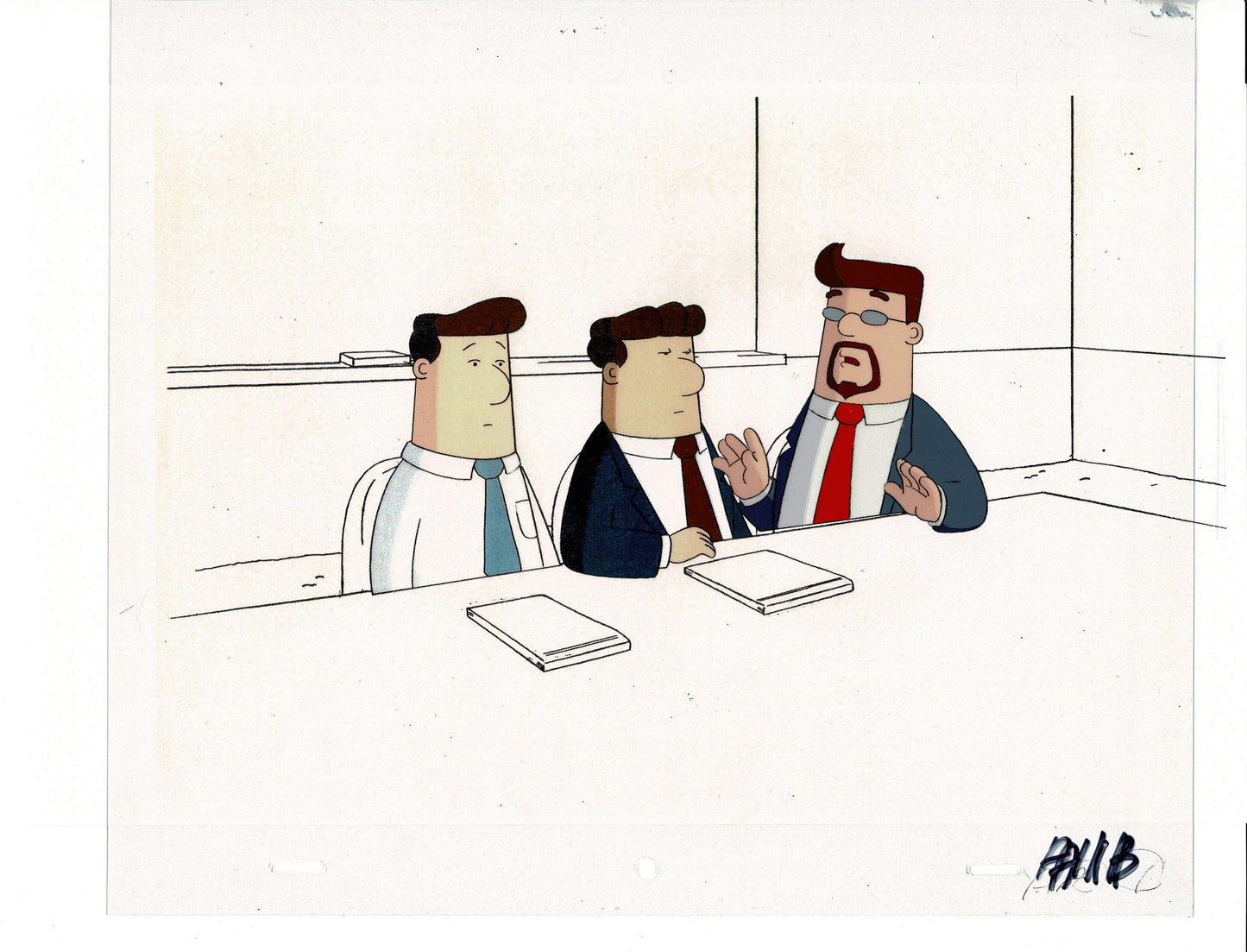 Dilbert Original Production Animation Cel and Drawing Scott Adams 1999-2000 A11 SEE BELOW