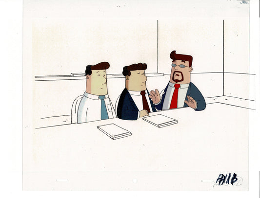 Dilbert Original Production Animation Cel and Drawing Scott Adams 1999-2000 A11 SEE BELOW