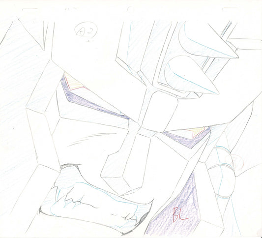 TRANSFORMERS Magmatron Animation Cel Drawing Anime Beast Wars Neo 1999 xa2