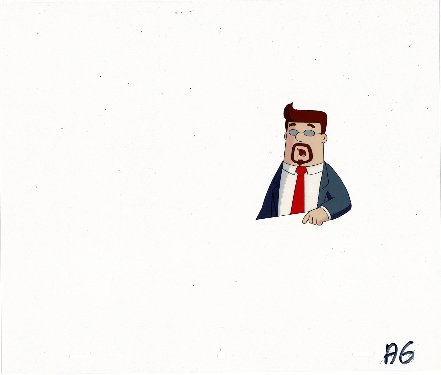 Dilbert Original Production Animation Cel and Drawing Scott Adams 1999-2000 A6 SEE BELOW