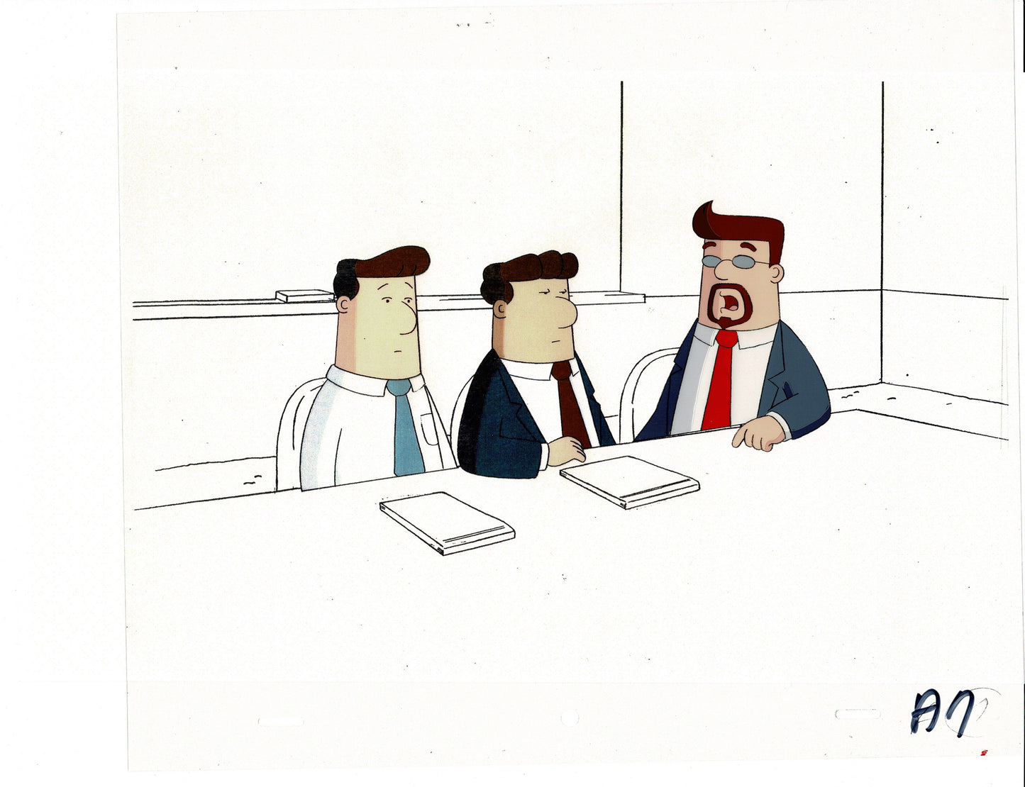 Dilbert Original Production Animation Cel and Drawing Scott Adams 1999-2000 A7 SEE BELOW