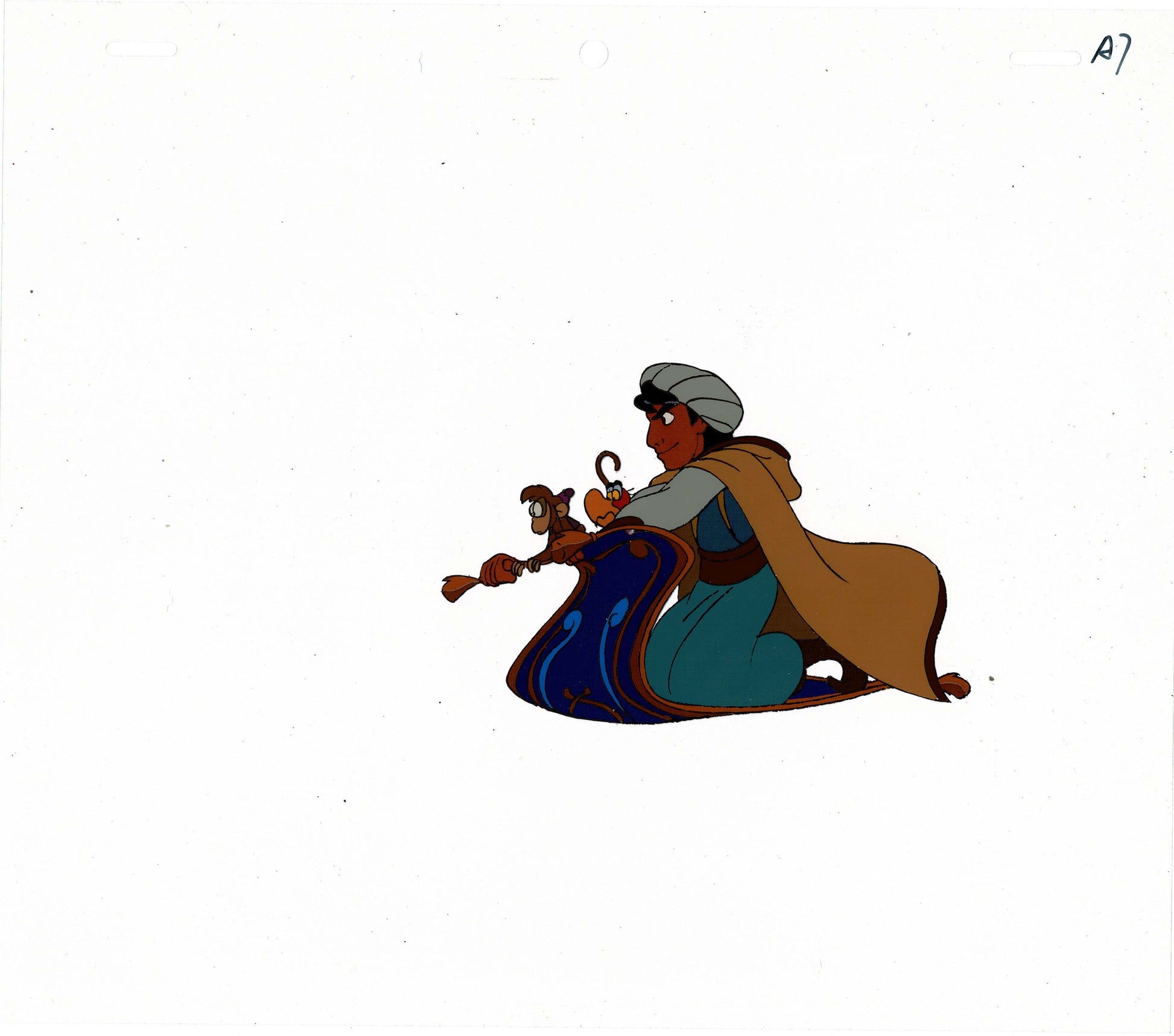 Walt Disney Aladdin Animated Series Television Production Animation Cel  from 1994-5