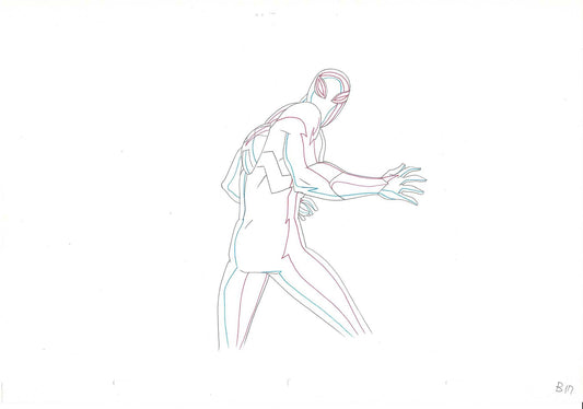 Ultimate Spider-Man Production Animation Cel Drawing Marvel 2012-2013 b17