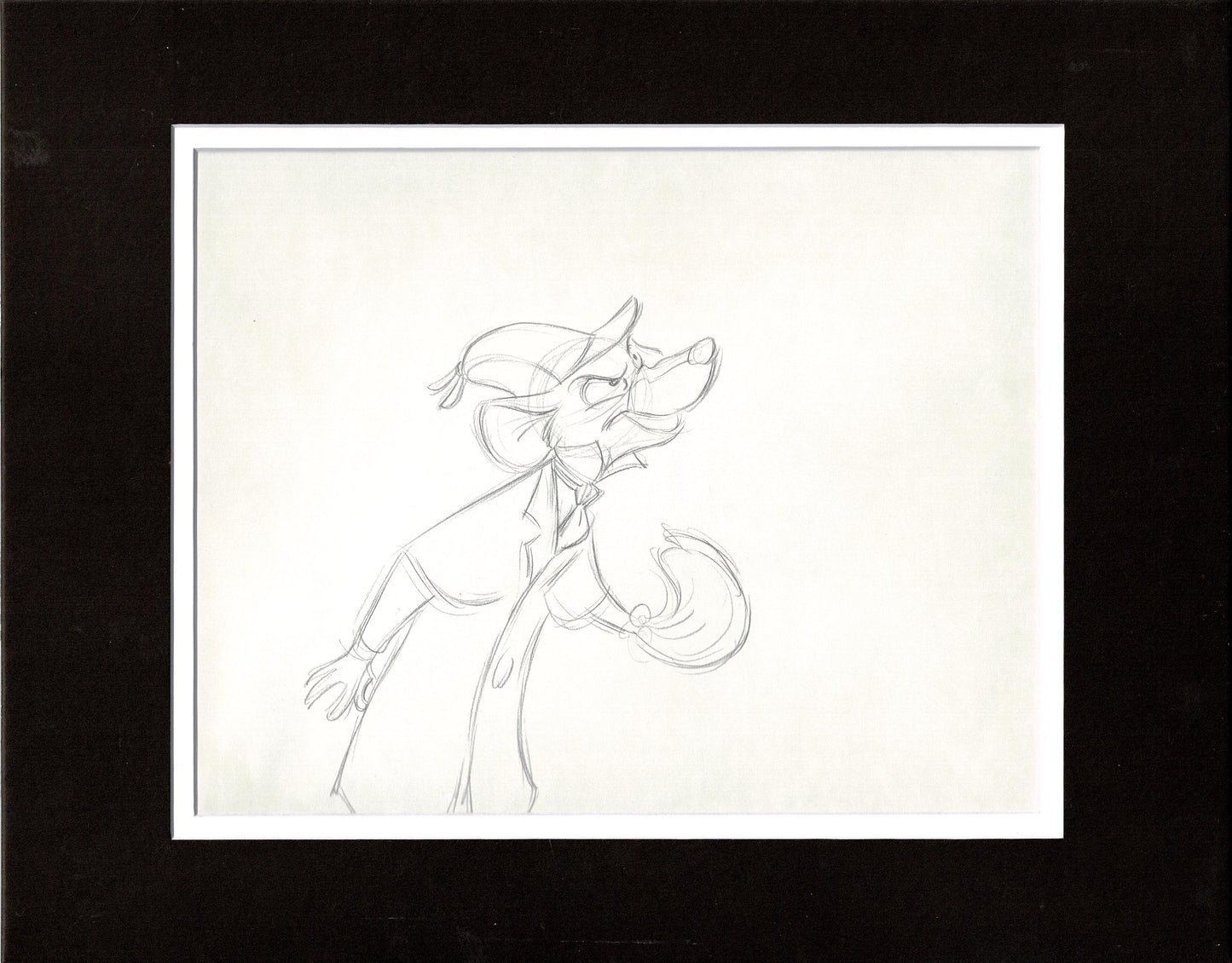 Great Mouse Detective Basil Walt Disney Production Animation Drawing 1986 49