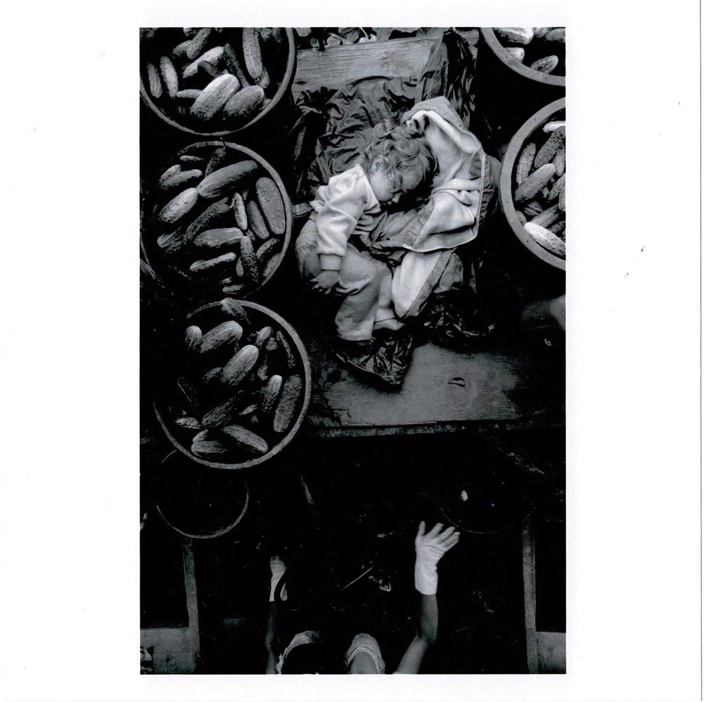 Larry Towell Signed Mennonite Child Asleep Limited Edition Magnum Photograph Print