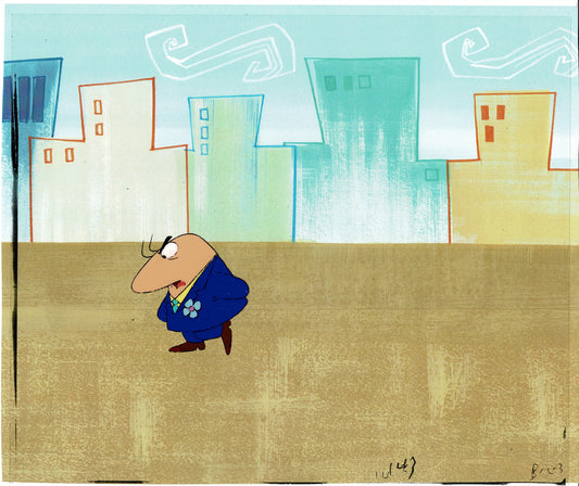 Pink Panther Production Animation Cel of The Little Man from Friz Freleng likely 1980s b2008