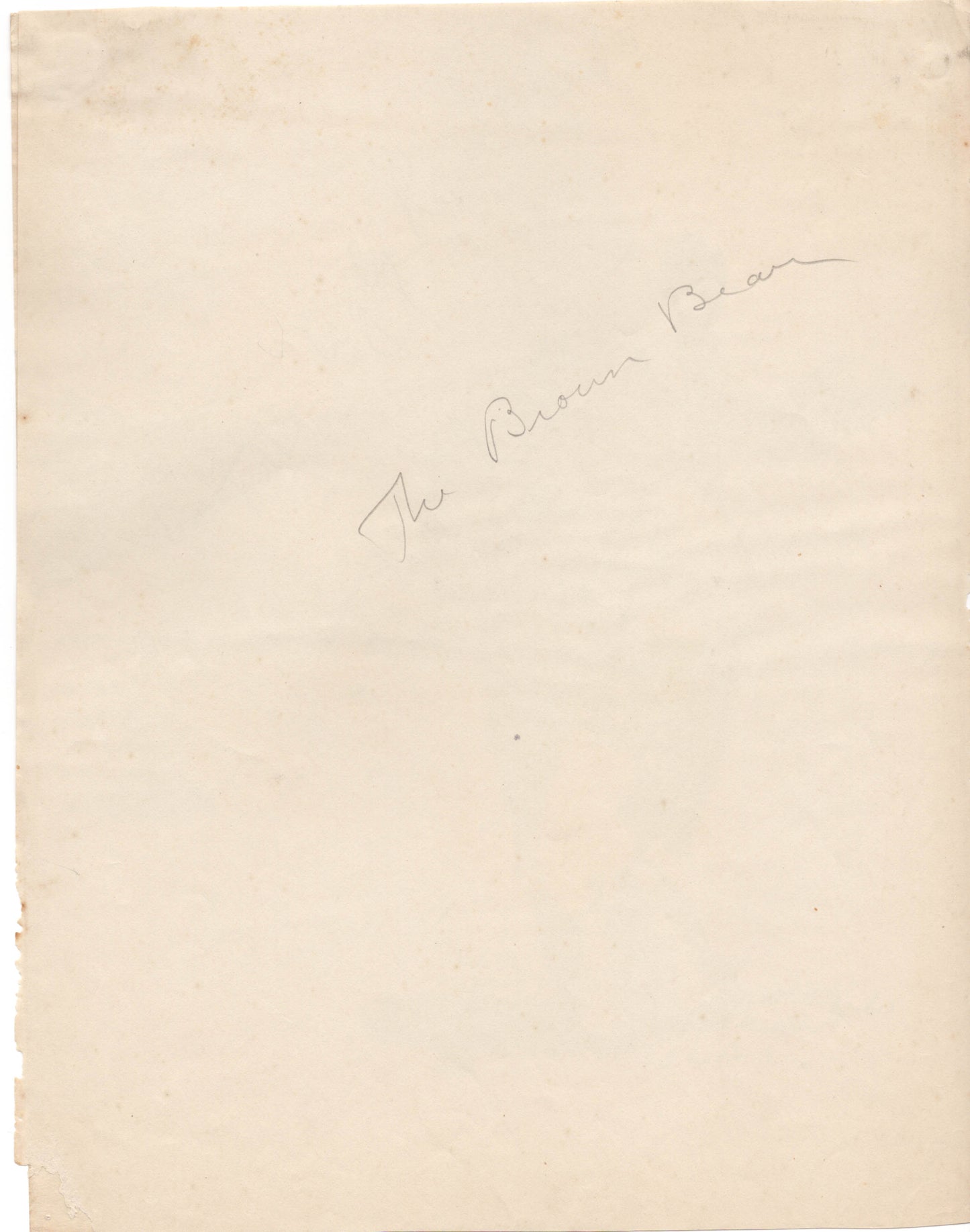 Robert McKimson Sr. 1928 Original Pen and Ink Illustration SIGNED and from His Estate