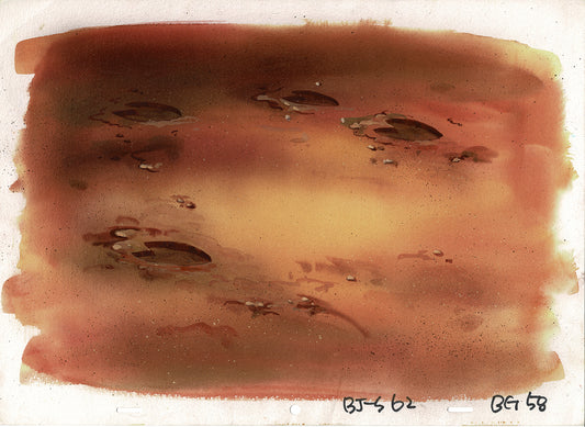 Beetlejuice Hand-Painted Original Production Animation Background Nelvana 58