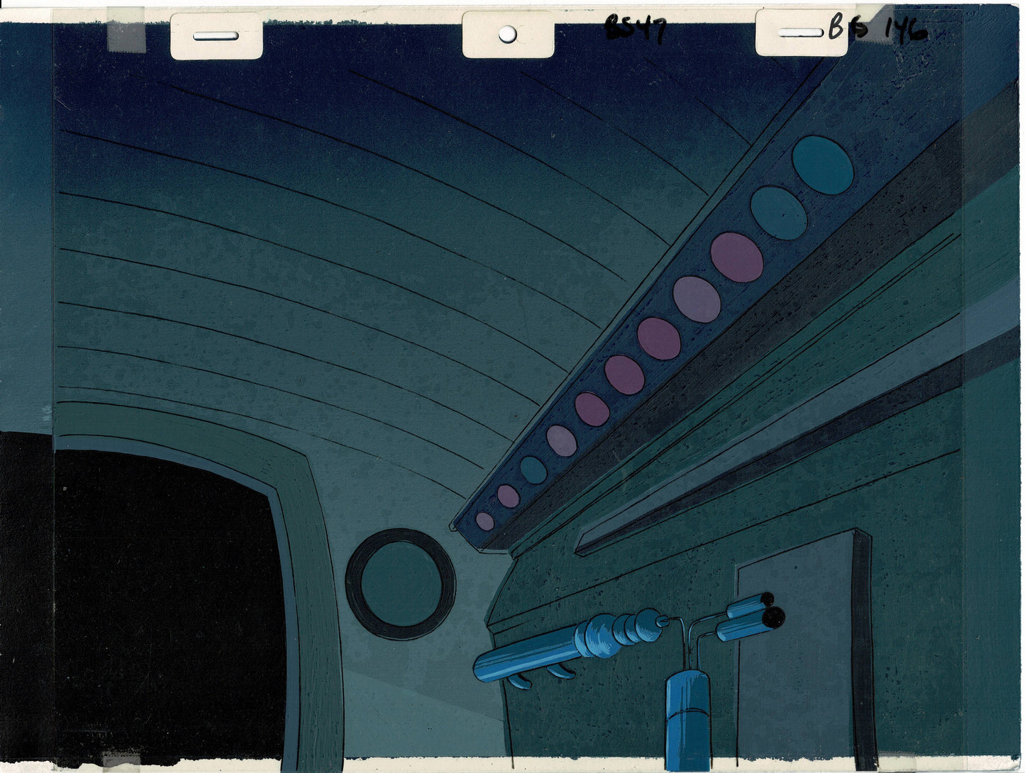 Bravestarr Animation Cartoon Production Background OBG Filmation 1987-8 c