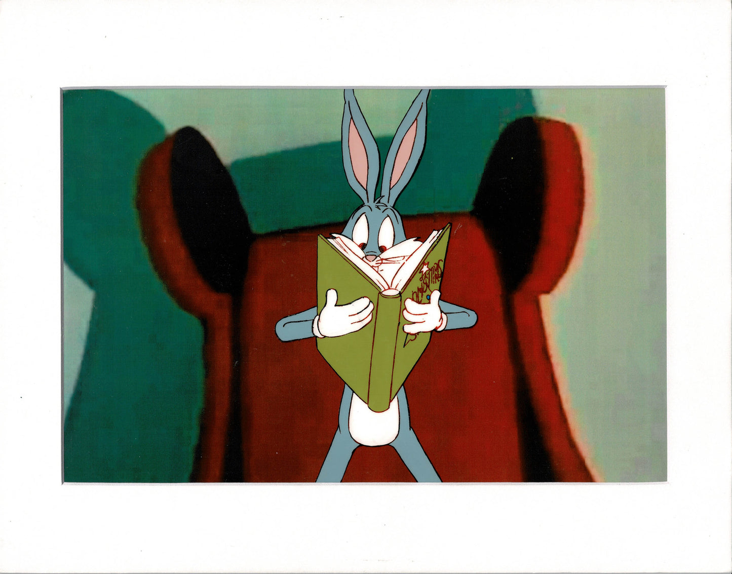 Bugs Bunny 1979 Animation Cel and Drawing Warner Bros Looney Tunes Christmas b19