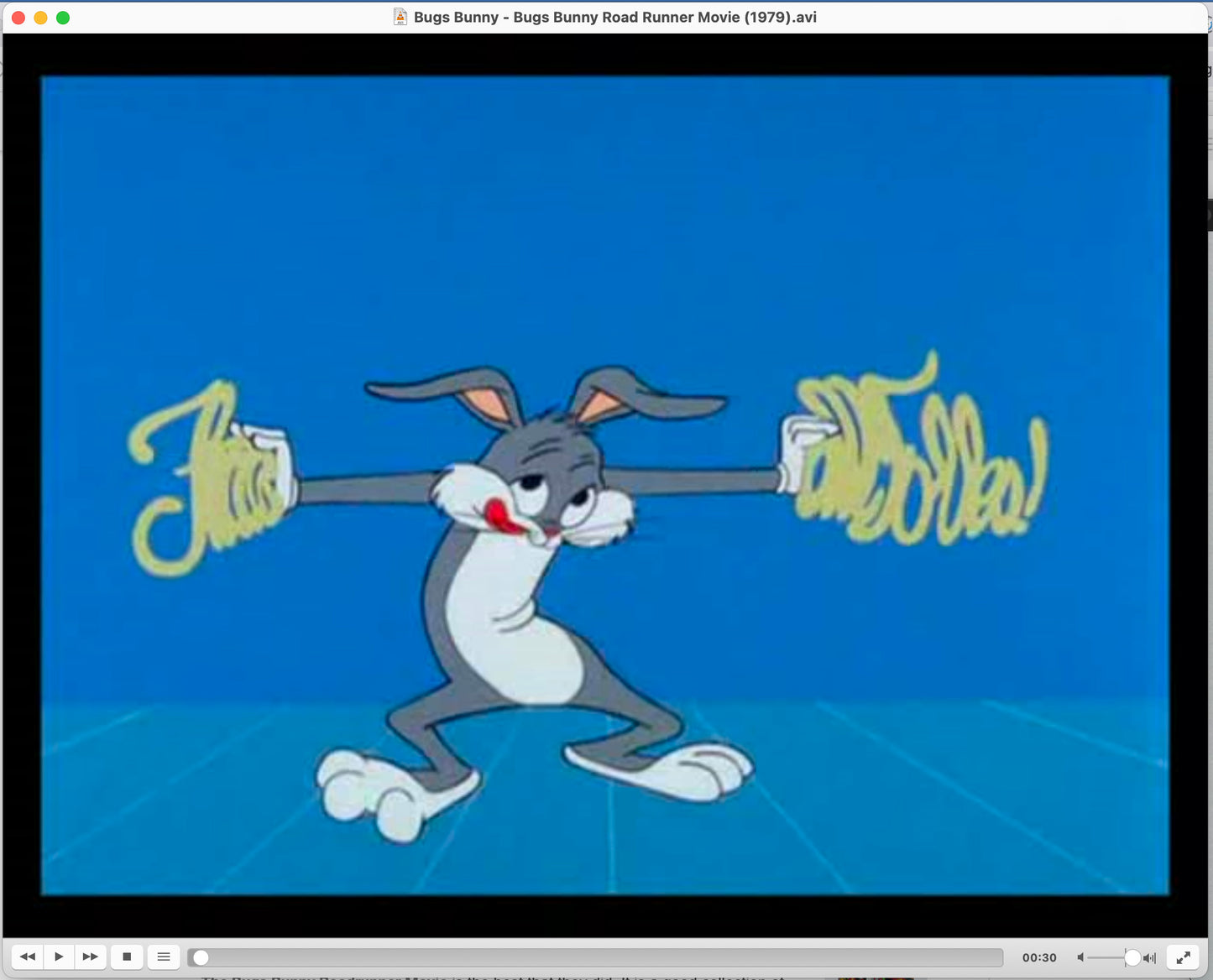 Bugs Bunny Chuck Jones SIGNED Movie Original Production Animation Cel Looney Tunes Warner Brothers 1988 Framed AT