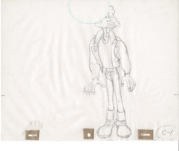 Hey Good Lookin Cartoon Production Animation Cel Drawing from Ralph Ba ...