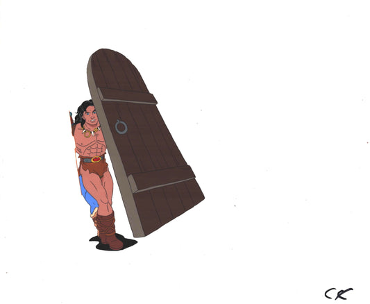 Conan The Adventurer Cartoon Production Animation Cel Sunbow Howard 1992-93 C-c4b