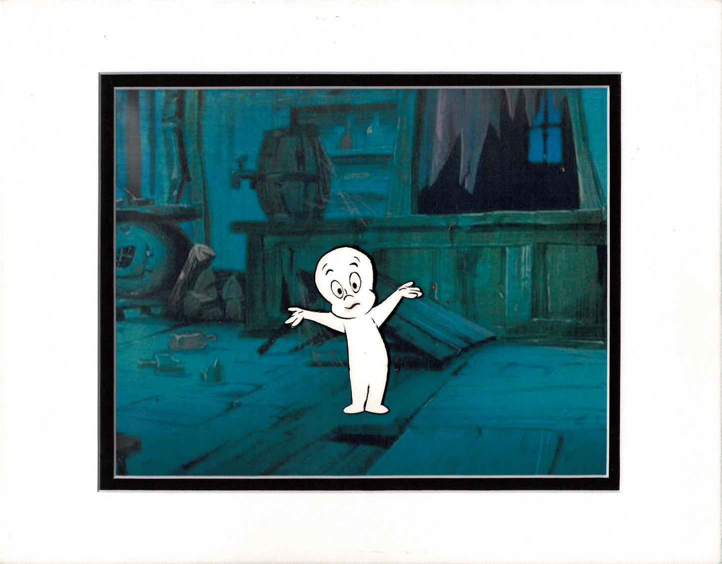 Casper the Ghost Christmas Animation Cel Halloween Hanna Barbera 1979 13