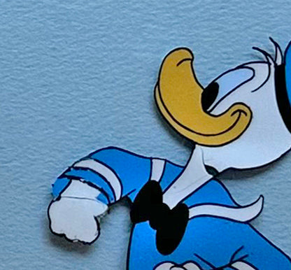 Donald Duck and Humphrey the Bear Cel from Walt Disney Art Corner Store 1950s Gold Label C-JL