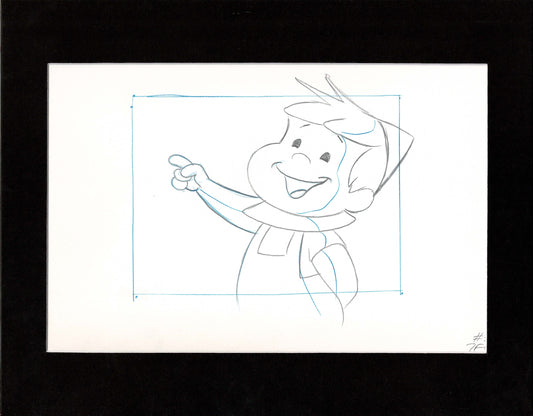 Elroy Jetson Movie Production Animation Layout Drawing Hanna Barbera 1990 22