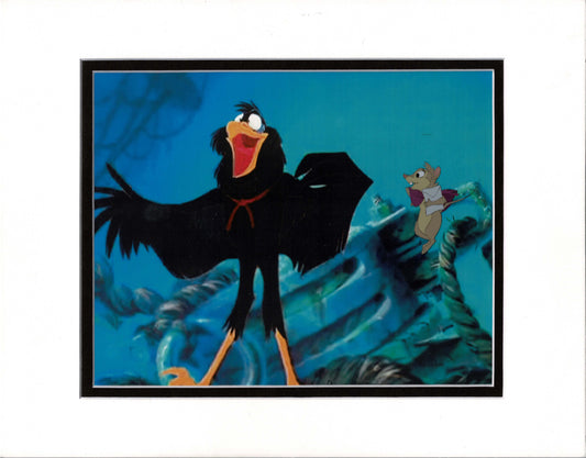 Secret of NIMH by Don Bluth Original Production Animation Cel of Mrs Brisby (Not Jeremy) 1982 87
