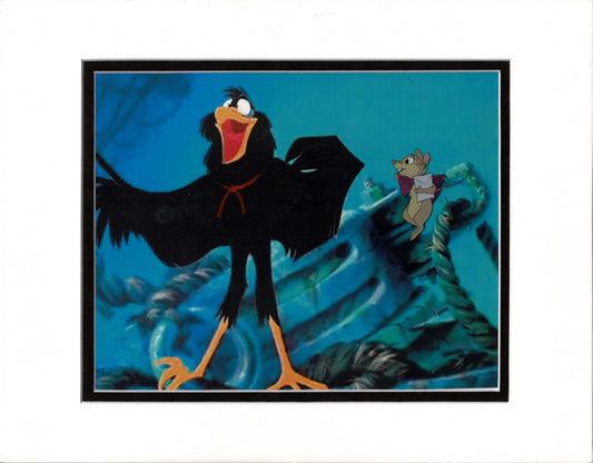 Secret of NIMH by Don Bluth Original Production Animation Cel of Mrs Brisby (Not Jeremy) 1982 89