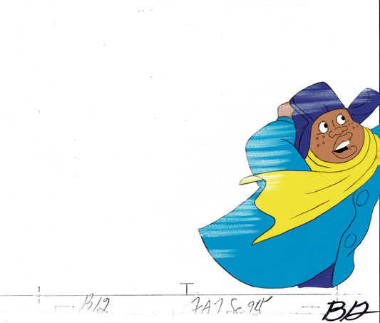 FAT ALBERT & the Gang Production Animation Cel n Drawing Filmation 1972-75 xt12