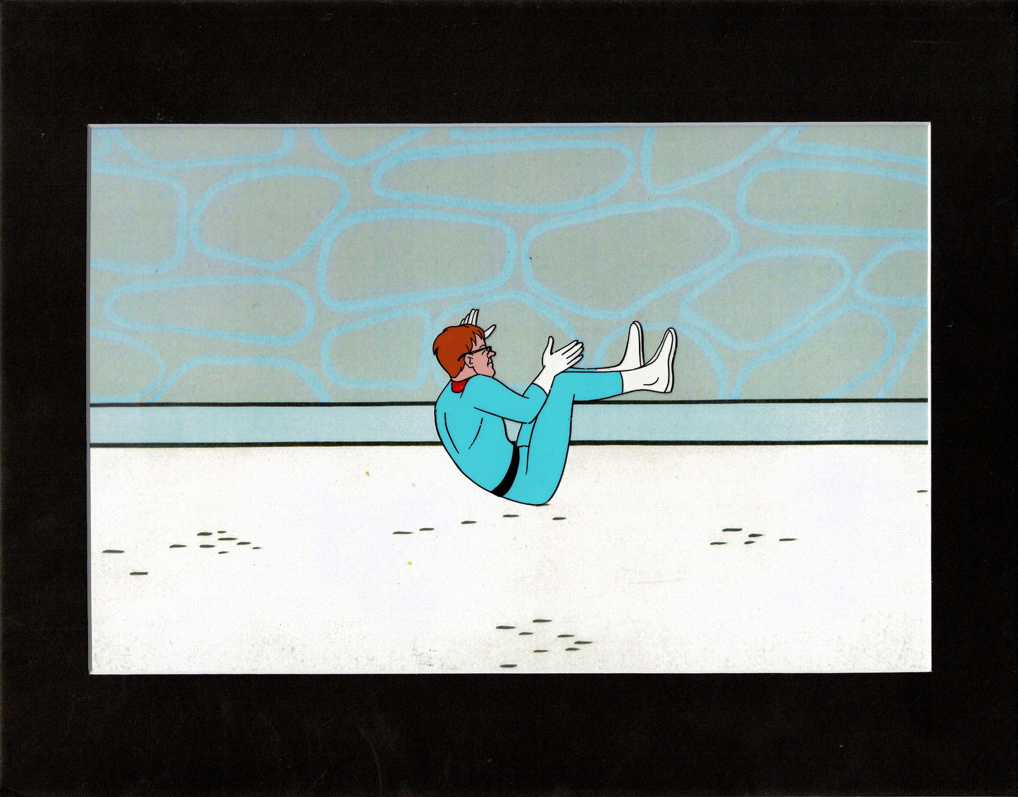 Fantastic Voyage Busby Birdwell Animation cel 1968-1969 Filmation
