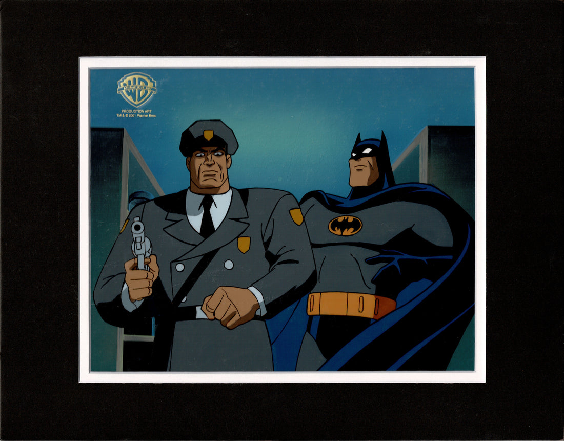 Batman the Animated Series BTAS Key Master Setup with Cels and Origina ...