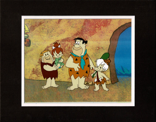 Flintstones Fred Flintstone Animation Art Model Publicity Cel Hanna Barbera OHC