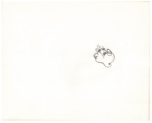 Wuzzles Rhinokey Walt Disney Original Production Animation Cel Drawing 1985 a