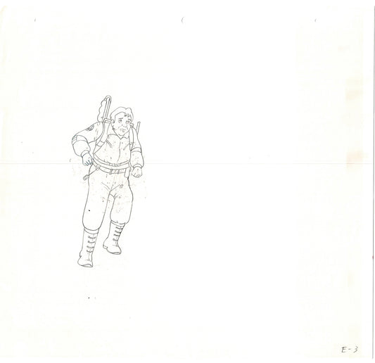 The Real Ghostbusters DIC Production Animation Cel Drawing 1986-1991 B-007