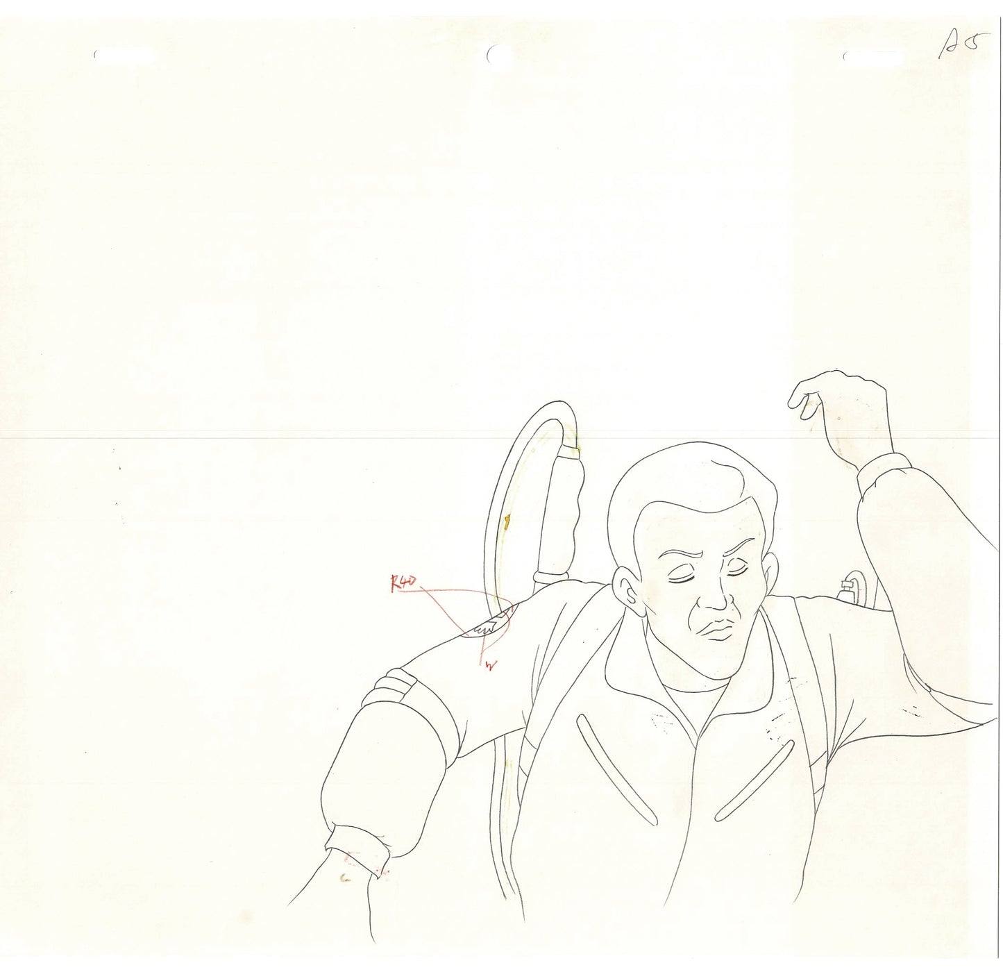 The Real Ghostbusters DIC Production Animation Cel Drawing 1986-1991 B-011