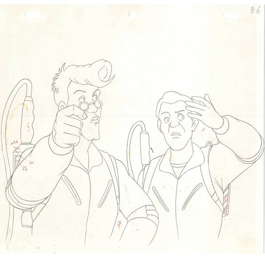 The Real Ghostbusters DIC Production Animation Cel Drawing 1986-1991 B-012