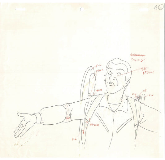 The Real Ghostbusters DIC Production Animation Cel Drawing 1986-1991 B-015
