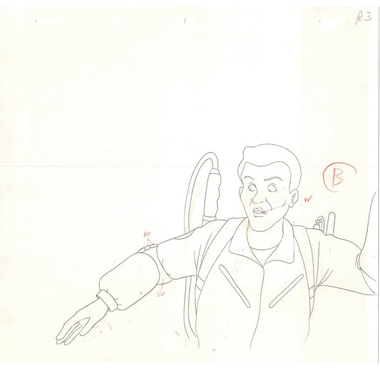 The Real Ghostbusters DIC Production Animation Cel Drawing 1986-1991 B-017