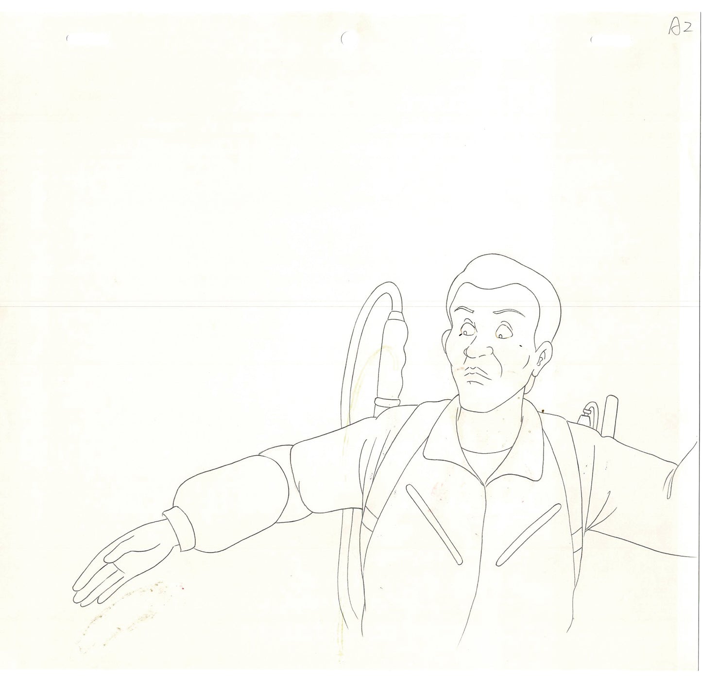 The Real Ghostbusters DIC Production Animation Cel Drawing 1986-1991 B-018