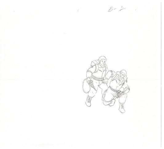The Real Ghostbusters DIC Production Animation Cel Drawing 1986-1991 A-017