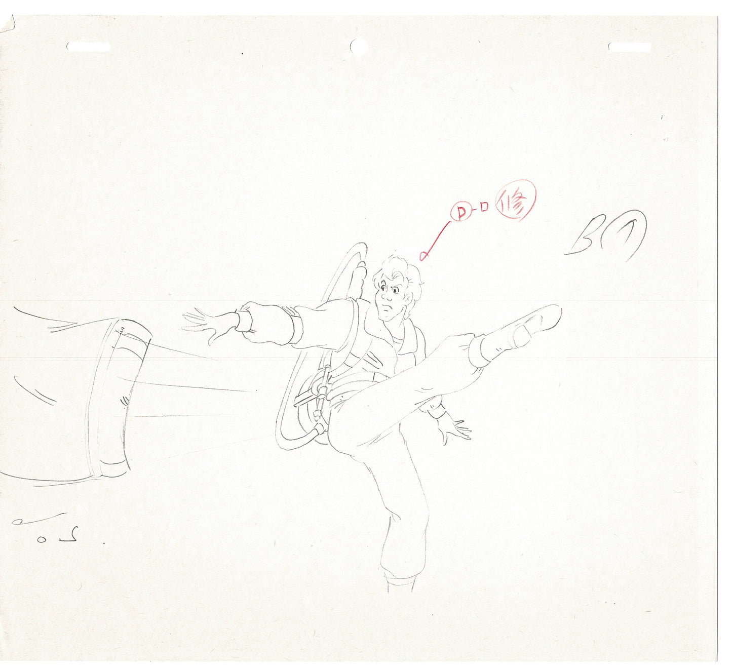 The Real Ghostbusters DIC Production Animation Cel Drawing 1986-1991 A-020