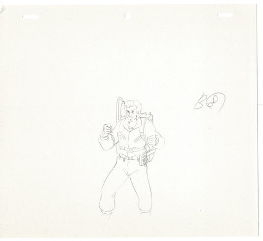 The Real Ghostbusters DIC Production Animation Cel Drawing 1986-1991 A-028