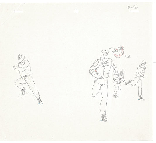 The Real Ghostbusters DIC Production Animation Cel Drawing 1986-1991 A-029