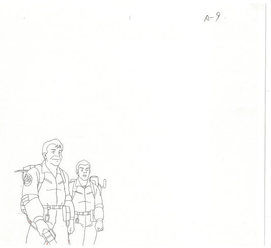 The Real Ghostbusters DIC Production Animation Cel Drawing 1986-1991 A-035