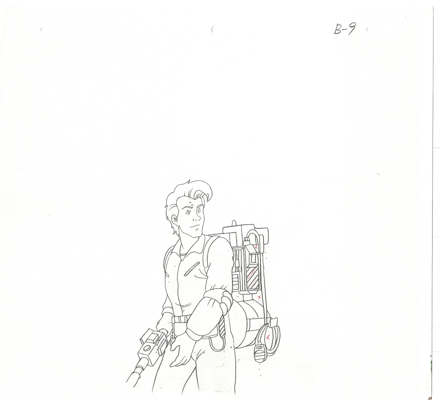 The Real Ghostbusters DIC Production Animation Cel Drawing 1986-1991 A-036