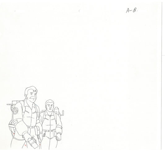 The Real Ghostbusters DIC Production Animation Cel Drawing 1986-1991 A-038