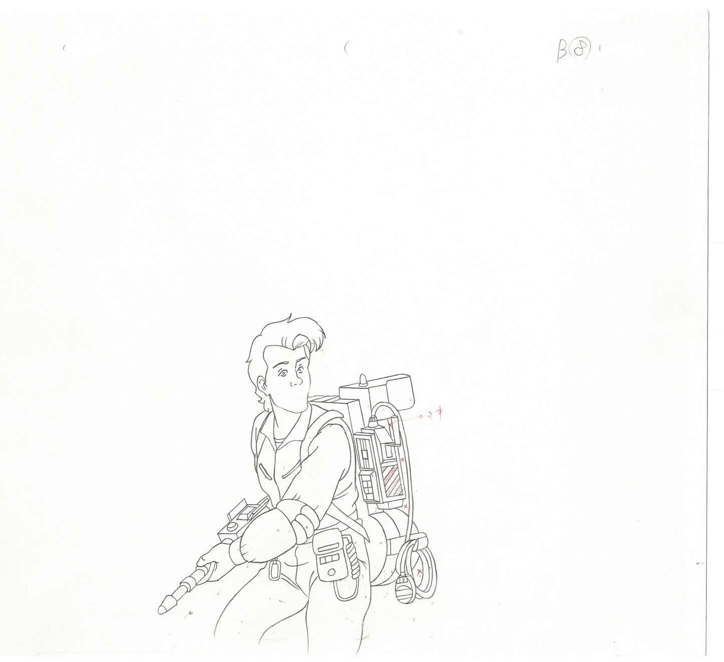 The Real Ghostbusters DIC Production Animation Cel Drawing 1986-1991 A-039